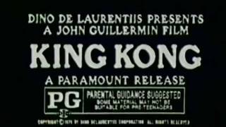 King Kong előzetes