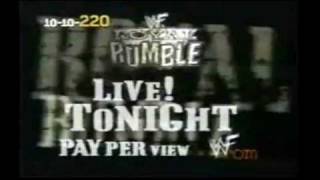 WWE Royal Rumble 1999 előzetes